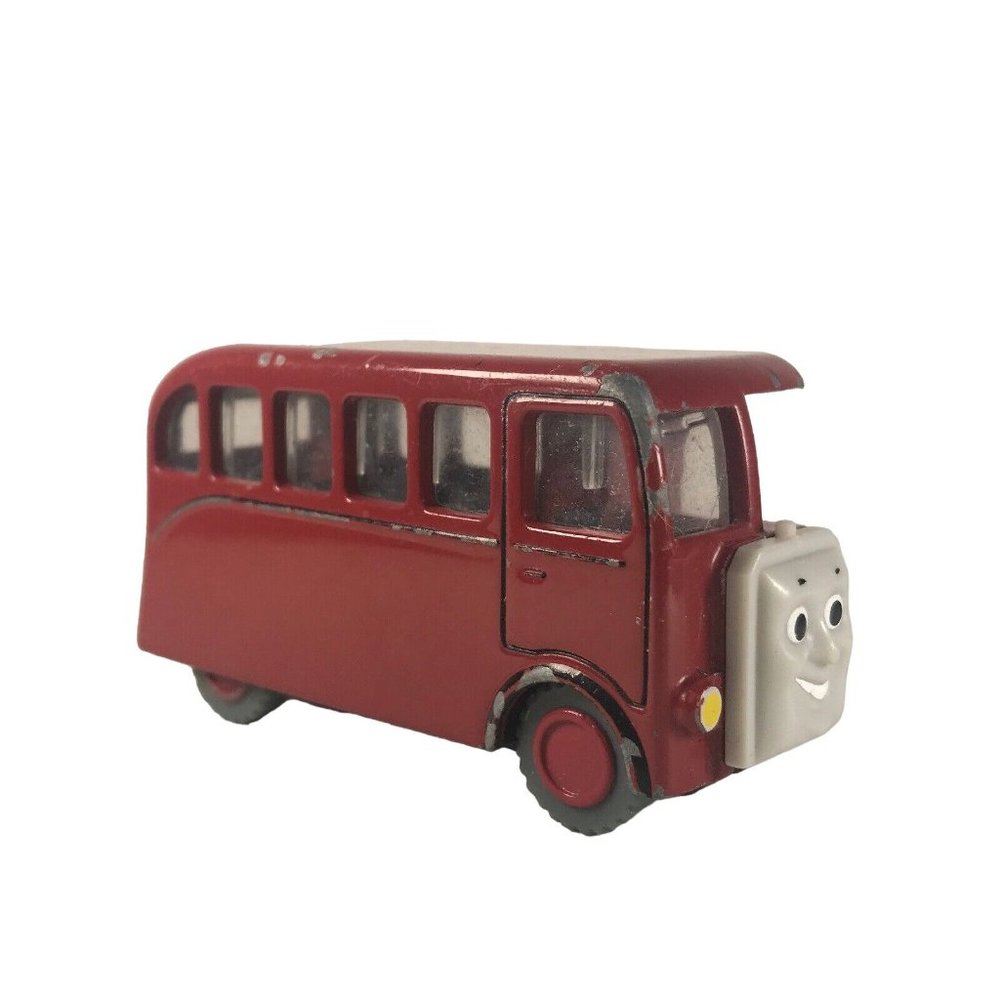 THOMAS TRAIN Take Along N Play Die Cast BERTIE THE BUS Car Vintage - Picture 3 of 12